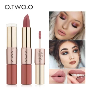 12 Colors Lips Makeup Lipstick Lip Gloss Long Lasting Moisture Cosmetic Lipstick Red Lip Matte Lipstick Waterproof